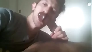 Deepthroating Huge Bbc